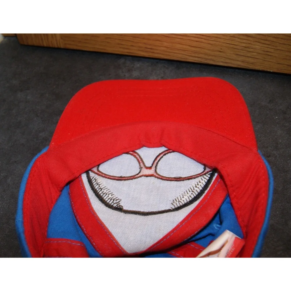 Disney Mickey Mouse Ears Youth OSFA Fit Hat Cap Blue Red Sunglasses Summer